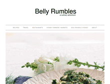 Tablet Screenshot of bellyrumbles.com